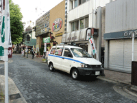 パチンコ店の宣伝カー